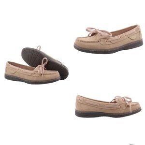Sperry angelfish suede in rose dust
